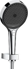 Душевая лейка Hansgrohe Rainfinity 130 26851000 с держателем и шлангом 160см хром Душевая лейка Hansgrohe Rainfinity 130 26851000 с держателем и шлангом 160см хром