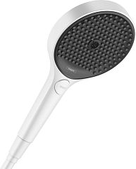 Душевая лейка Hansgrohe Rainfinity 130 26864700 белая матовая Душевая лейка Hansgrohe Rainfinity 130 26864700 белая матовая