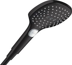 Душевая лейка Hansgrohe Raindance Select E 120 26520670 черная матовая Душевая лейка Hansgrohe Raindance Select E 120 26520670 черная матовая
