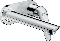 Смеситель Hansgrohe Novus 71127000 для раковины скрытый монтаж хром