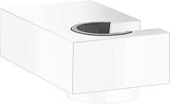Держатель для душевой лейки Hansgrohe Porter E 28387700 белый матовый Держатель для душевой лейки Hansgrohe Porter E 28387700 белый матовый