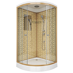 Душевая кабина Niagara Luxe NG-7701G 90х90х210 L/R стенки золото Душевая кабина Niagara Luxe NG-7701G 90х90х210 L/R стенки золото