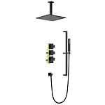 Душевая система встроенная с термостатом Timo Selene SX-2229/03SM черный Душевая система встроенная с термостатом Timo Selene SX-2229/03SM черный