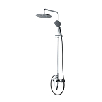 Душевая стойка Bravat Rhein F6429564CP-A-ENG хром с изливом Душевая стойка Bravat Rhein F6429564CP-A-ENG хром с изливом