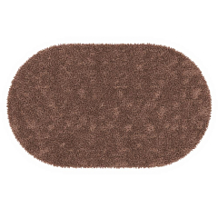 Коврик для ванной WasserKRAFT Dill BM-3942 Carob Brown 100*60