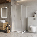 Душевой уголок BelBagno Luce LUCE-A-2-90-P-Cr 90*90*195 стекло рифленое без поддона Душевой уголок BelBagno Luce LUCE-A-2-90-P-Cr 90*90*195 стекло рифленое без поддона