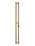 Электрический полотенцесушитель Двин X-2 plaza neo 8*120 L/R золотой матовый Электрический полотенцесушитель Двин X-2 plaza neo 8*120 L/R золотой матовый
