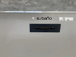 Накладки сменные на слив-перелив Esbano Drain Set черные матовые Накладки сменные на слив-перелив Esbano Drain Set черные матовые