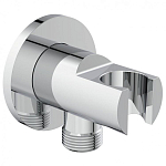 Шланговое подключение Ideal Standard Idealrain BC807AA с держателем хром Шланговое подключение Ideal Standard Idealrain BC807AA с держателем хром