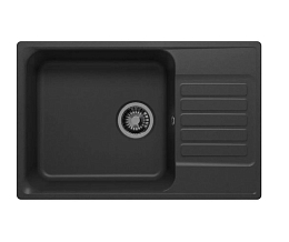 Кухонная мойка Uperwood UPD-400 74х48 уголь