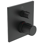Внешняя часть для термостата Ideal Standard Ceratherm C100 A6956XG черная матовая Внешняя часть для термостата Ideal Standard Ceratherm C100 A6956XG черная матовая