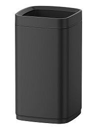 Мусорное ведро WeltWasser Noland BL 12L черный матовый без крышки