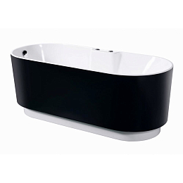 Аэромассажная ванна Orans BT-NL601- FTSH Black 175х75