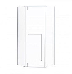 Душевой уголок Esbano Surf ESS-90PR-C 90*90*195 пятиугольный L/R без поддона