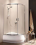 Душевой уголок Radaway Premium Plus E 1700 коричневое стекло 100*80*170 L/R без поддона Душевой уголок Radaway Premium Plus E 1700 коричневое стекло 100*80*170 L/R без поддона
