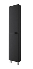 Пенал 1Marka Gaula 40Н 2д.Black Soft Touch L/R (тактильный матовый)