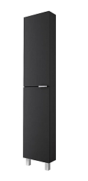 Пенал 1Marka Gaula 40Н 2д.Black Soft Touch L/R (тактильный матовый)