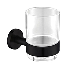 Стакан Aquanet 4584MB черный матовый Стакан Aquanet 4584MB черный матовый