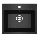 Кухонная мойка Uperwood ECON UPD-408 49х42 черная матовая Кухонная мойка Uperwood ECON UPD-408 49х42 черная матовая