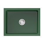 Кухонная мойка Omoikiri Mikura 61*46 керамическая royal green глянцевая Кухонная мойка Omoikiri Mikura 61*46 керамическая royal green глянцевая