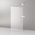 Душевая перегородка Cezares LIBERTA-L-2-90-C-Cr Walk-in 90*195 L/R с возможностью двустороннего входа без поддона Душевая перегородка Cezares LIBERTA-L-2-90-C-Cr Walk-in 90*195 L/R с возможностью двустороннего входа без поддона