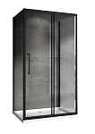 Душевой уголок ABBER Schwarzer Diamant П-образный AG30150BH-S60B-S60B 150*60*195 L/R без поддона Душевой уголок ABBER Schwarzer Diamant П-образный AG30150BH-S60B-S60B 150*60*195 L/R без поддона