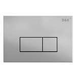 Клавиша смыва D&K Rhein DB1499002 матовый хром для системы инсталляции DI8050127 Клавиша смыва D&K Rhein DB1499002 матовый хром для системы инсталляции DI8050127