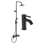 Промо-комплект Ideal Standard Cerafine O BL749S4 черный матовый Промо-комплект Ideal Standard Cerafine O BL749S4 черный матовый