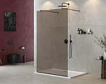 Душевая перегородка Cezares Liberta LIBERTA-L-2-120-BR-NERO Walk-in 120*195 L/R с возможностью двустороннего входа без поддона Душевая перегородка Cezares Liberta LIBERTA-L-2-120-BR-NERO Walk-in 120*195 L/R с возможностью двустороннего входа без поддона