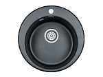 Кухонная мойка Paulmark Gelegen PM404800-BLM 48*48 черный металлик Кухонная мойка Paulmark Gelegen PM404800-BLM 48*48 черный металлик