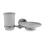 Держатель стакана и мыльницы WasserKRAFT Ammer K-7026