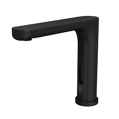 Сенсорный смеситель Rush Tinos TI3732-12Black для раковины черный матовый Сенсорный смеситель Rush Tinos TI3732-12Black для раковины черный матовый