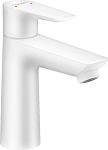 СмесительHansgrohe Talis E 71710700 для раковины с донным клапаном белый матовый СмесительHansgrohe Talis E 71710700 для раковины с донным клапаном белый матовый