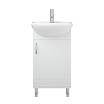 Тумба под раковину Corozo Олимп 45 белый глянец