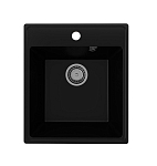 Кухонная мойка Ulgran Quartz Forte 425 42,5*48,5 (07, уголь) Кухонная мойка Ulgran Quartz Forte 425 42,5*48,5 (07, уголь)