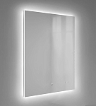 Зеркало Raval Kvadro 60*80 с led-подсветкой и часами