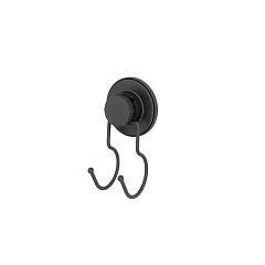 Крючок Milardo Easy EASBWS0M41 двойной черный матовый