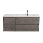 Тумба с раковиной BelBagno Kraft 100 Cemento Grigio R Тумба с раковиной BelBagno Kraft 100 Cemento Grigio R
