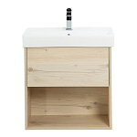 Тумба с раковиной BelBagno Neon 600 NEON-600-1C-SO-PB Pino Bianco Тумба с раковиной BelBagno Neon 600 NEON-600-1C-SO-PB Pino Bianco