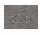 Смывная клавиша KKPol Vitrum Grande V1 Orbis 350/PPK/420-00-03 Quartz, Pietra Grey Смывная клавиша KKPol Vitrum Grande V1 Orbis 350/PPK/420-00-03 Quartz, Pietra Grey