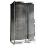 Душевой уголок ABBER Schwarzer Diamant П-образный AG30130H-S100-S100 130*100*195 L/R без поддона Душевой уголок ABBER Schwarzer Diamant П-образный AG30130H-S100-S100 130*100*195 L/R без поддона