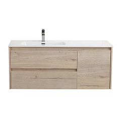 Тумба с раковиной BelBagno Kraft 100 Rovere Galifax Bianco L Тумба с раковиной BelBagno Kraft 100 Rovere Galifax Bianco L