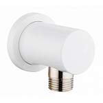 Шланговое подключение Grohe Rainshower 27057LS0 с круглой розеткой белый Шланговое подключение Grohe Rainshower 27057LS0 с круглой розеткой белый