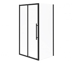 Душевой уголок Esbano Flex ESF-128PS-B 120*80*195 профиль черный матовый L/R без поддона