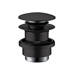 Донный клапан Hansgrohe 50100670 с переливом черный матовый Донный клапан Hansgrohe 50100670 с переливом черный матовый