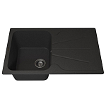 Кухонная мойка Uperwood Quartz UPD-04 78х51 черная матовая Кухонная мойка Uperwood Quartz UPD-04 78х51 черная матовая