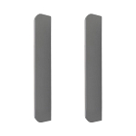 Ручка для мебели Cezares Eco RS156GR.3/96 серая Ручка для мебели Cezares Eco RS156GR.3/96 серая