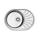 Кухонная мойка Iddis Suno S SUN65SDi77 65*46 нерж. сталь, шелк Кухонная мойка Iddis Suno S SUN65SDi77 65*46 нерж. сталь, шелк