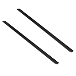 Ручка для мебели Cezares Eco RS156BL.3/512 черная матовая Ручка для мебели Cezares Eco RS156BL.3/512 черная матовая