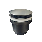 Донный клапан Haiba HB64-3 click/clack 5/4" без перелива пепельный Донный клапан Haiba HB64-3 click/clack 5/4" без перелива пепельный